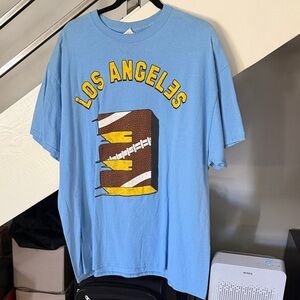 Eminem “ Monster tour” Light Blue Los Angeles Graphic Tee